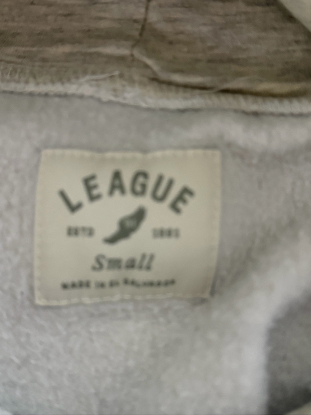 Purdue Boilermakers League Embroidered Hoodie Gray Women’s - Picture 3 of 9